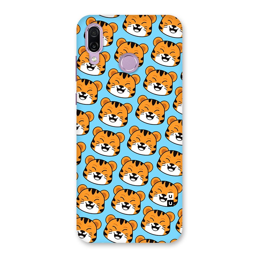 Happy Kitten Pattern Back Case for Honor Play