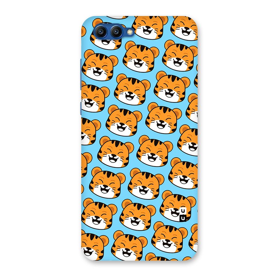 Happy Kitten Pattern Back Case for Honor View 10