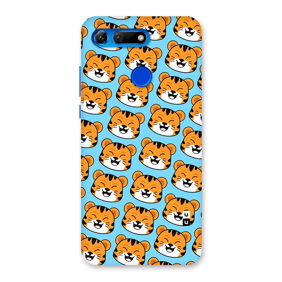 Happy Kitten Pattern Back Case for Honor View 20
