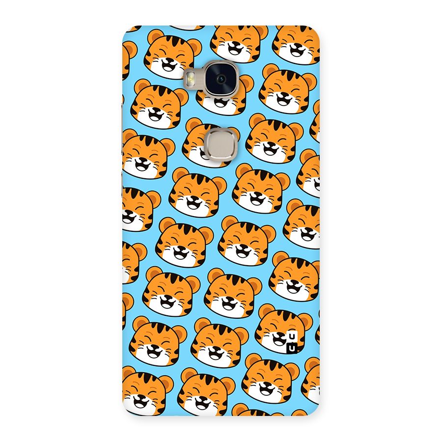 Happy Kitten Pattern Back Case for Huawei Honor 5X