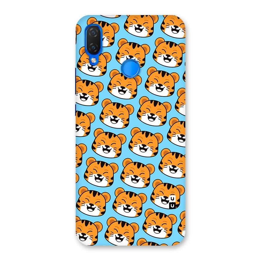Happy Kitten Pattern Back Case for Huawei P Smart+