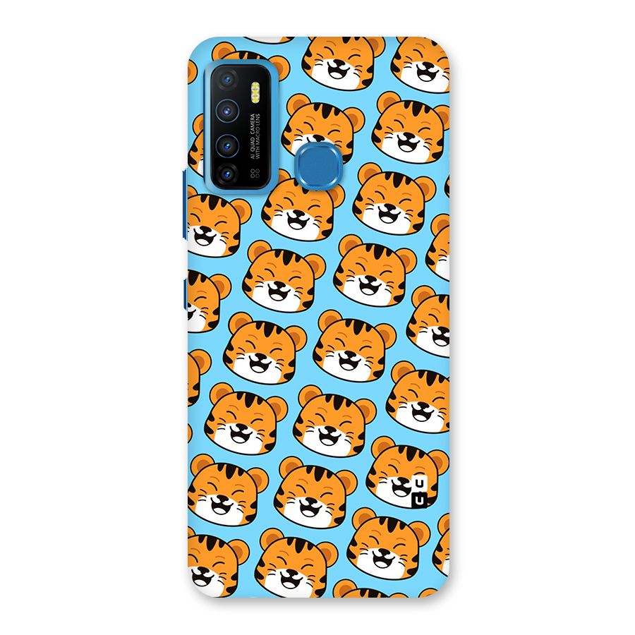 Happy Kitten Pattern Back Case for Infinix Hot 9