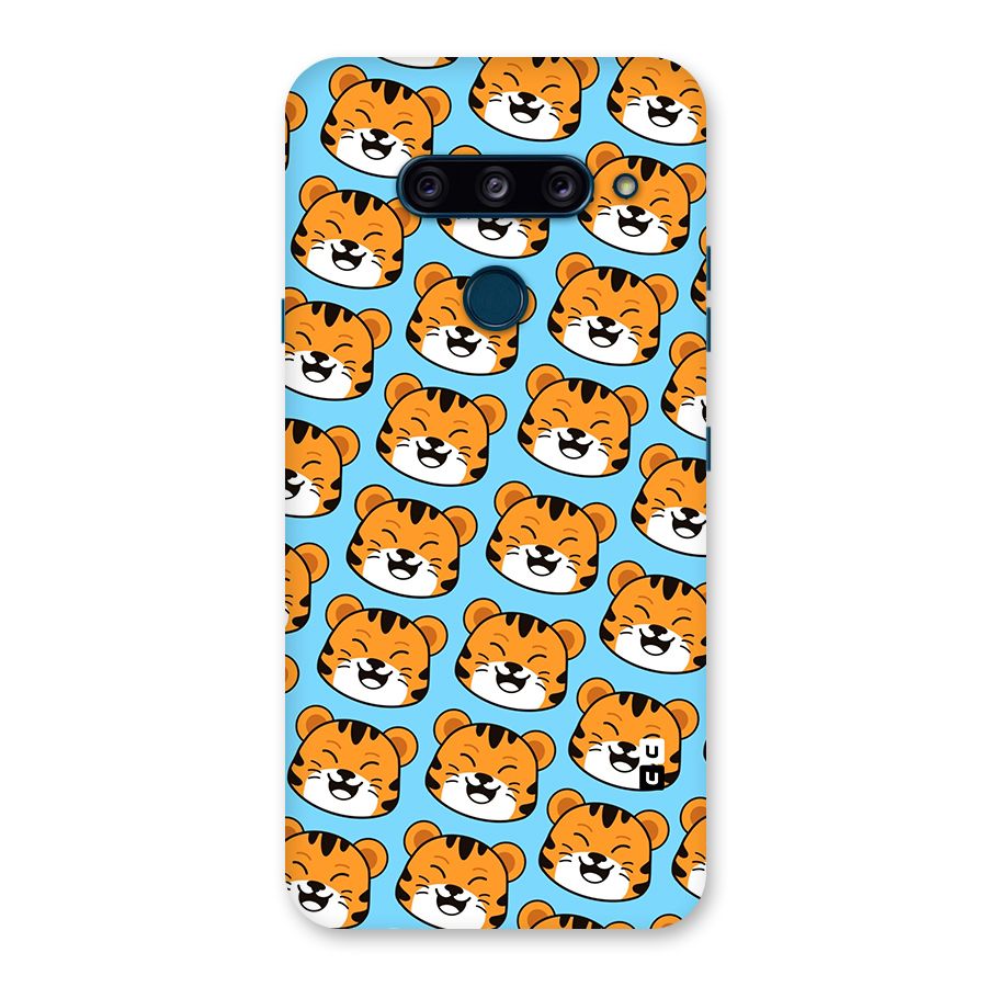 Happy Kitten Pattern Back Case for LG  V40 ThinQ