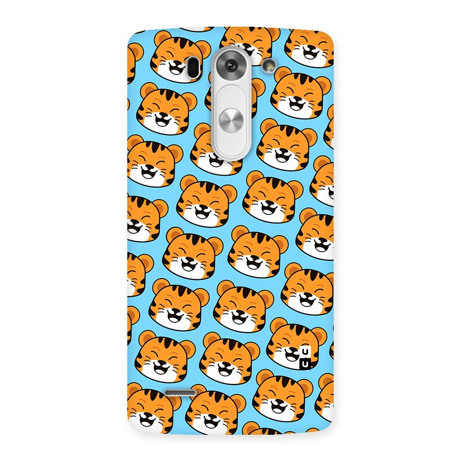 Happy Kitten Pattern Back Case for LG G3 Beat