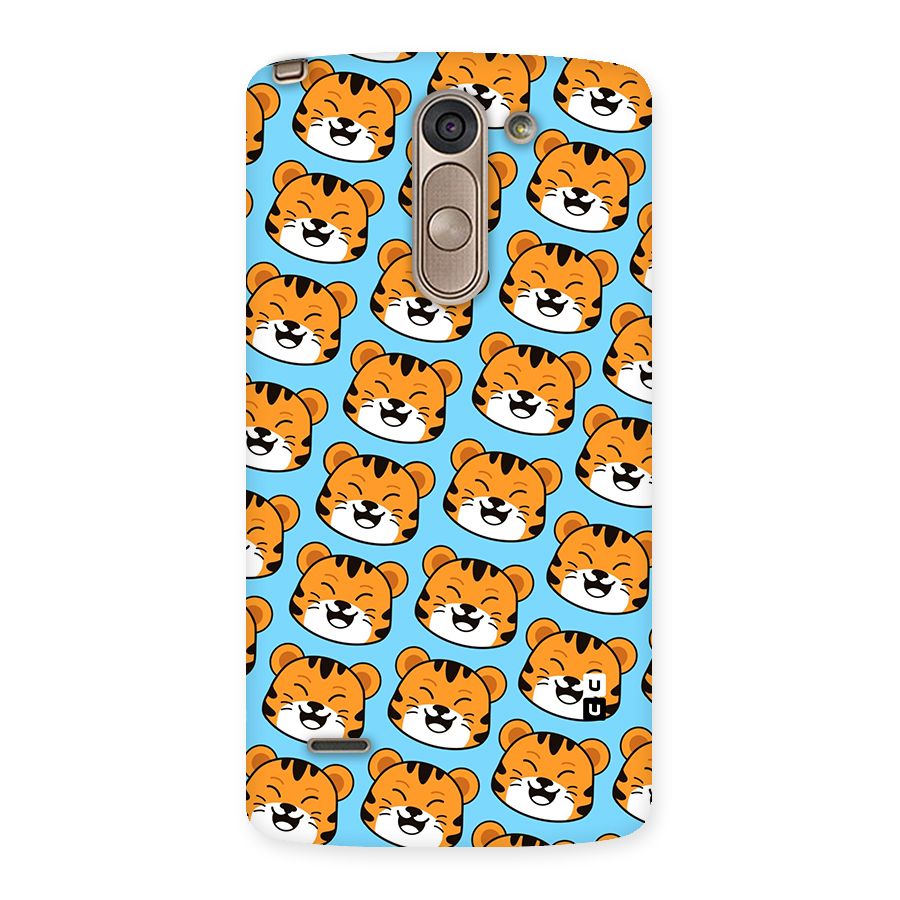 Happy Kitten Pattern Back Case for LG G3 Stylus