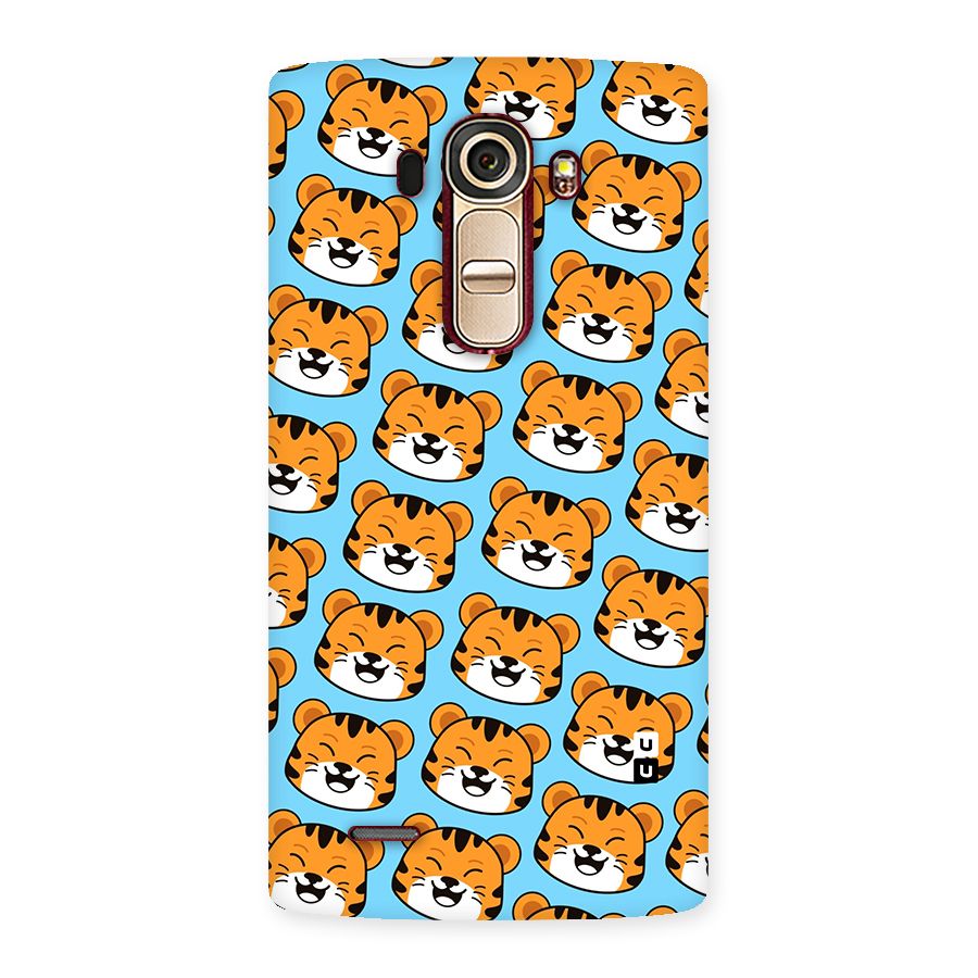 Happy Kitten Pattern Back Case for LG G4