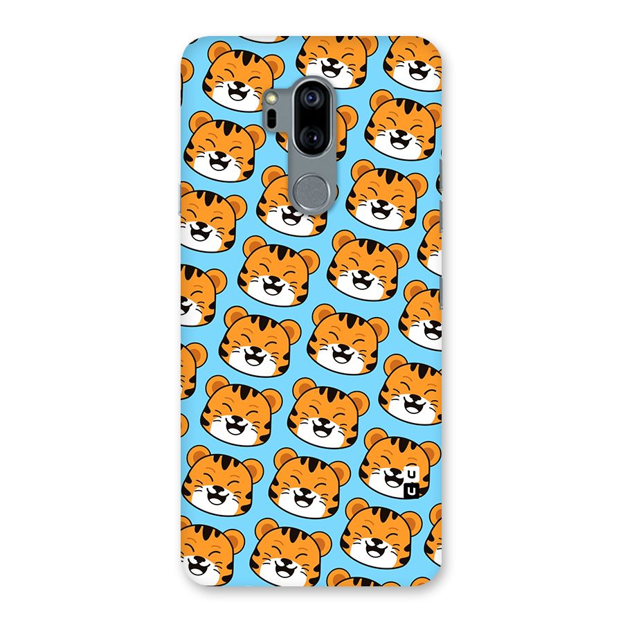 Happy Kitten Pattern Back Case for LG G7