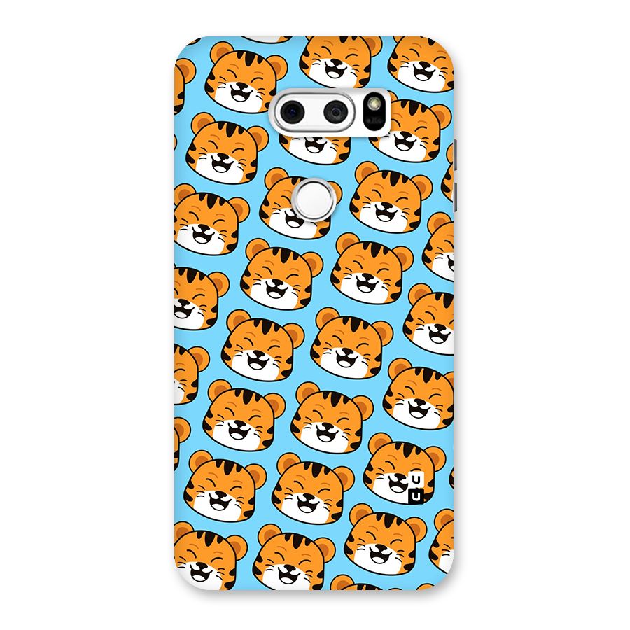 Happy Kitten Pattern Back Case for LG V30