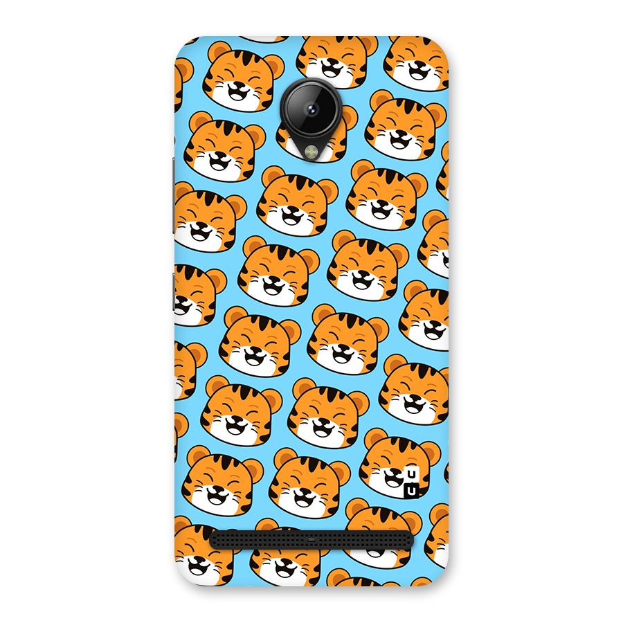 Happy Kitten Pattern Back Case for Lenovo C2