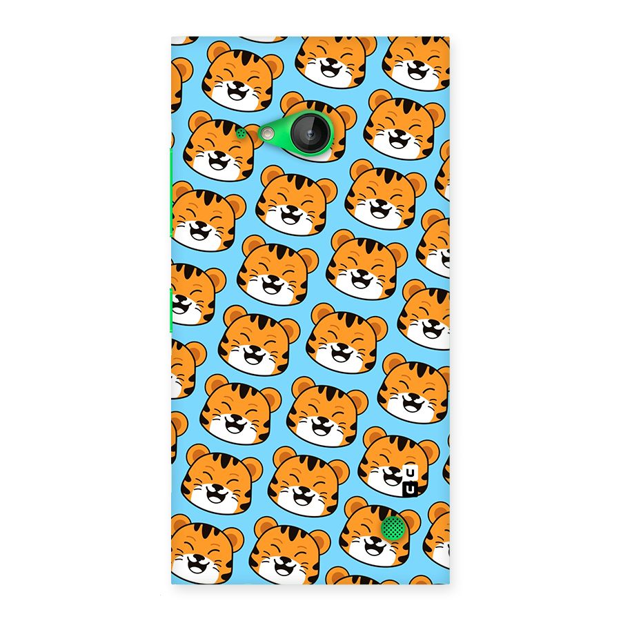 Happy Kitten Pattern Back Case for Lumia 730