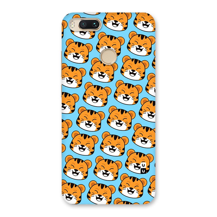 Happy Kitten Pattern Back Case for Mi A1