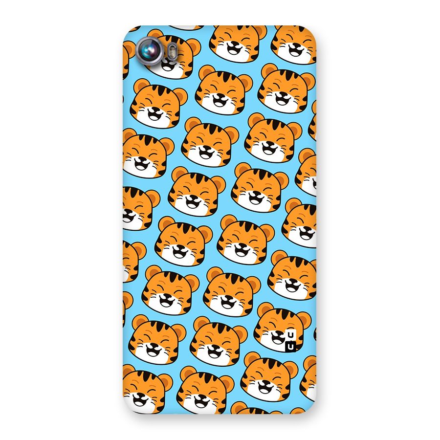 Happy Kitten Pattern Back Case for Micromax Canvas Fire 4 A107