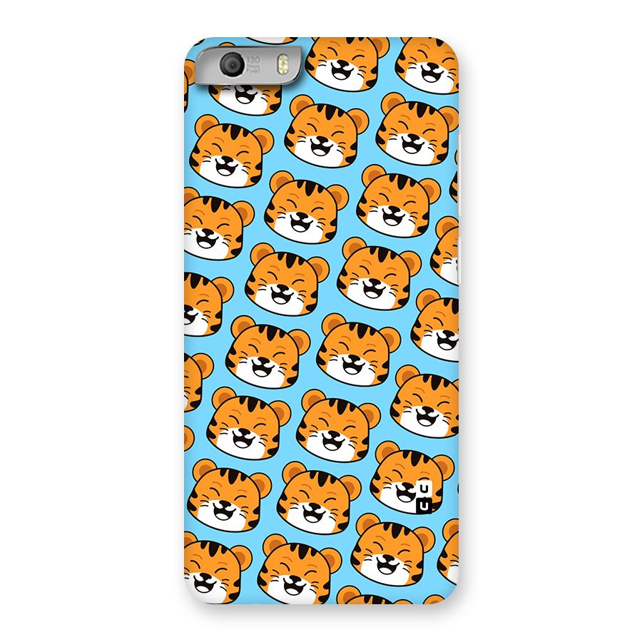 Happy Kitten Pattern Back Case for Micromax Canvas Knight 2