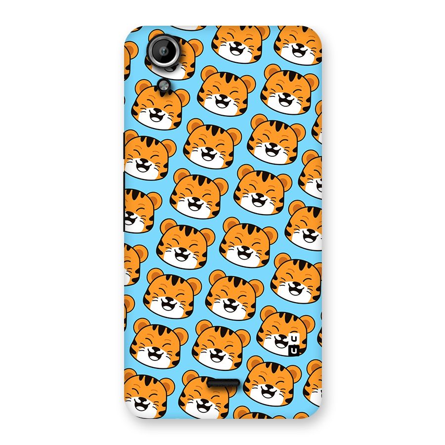 Happy Kitten Pattern Back Case for Micromax Canvas Selfie Lens Q345