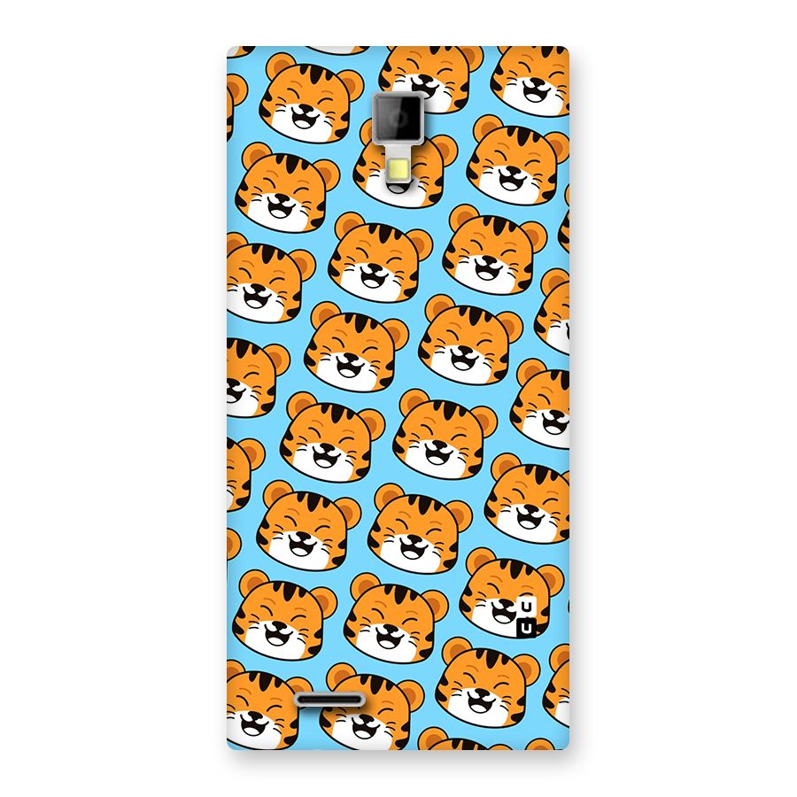 Happy Kitten Pattern Back Case for Micromax Canvas Xpress A99