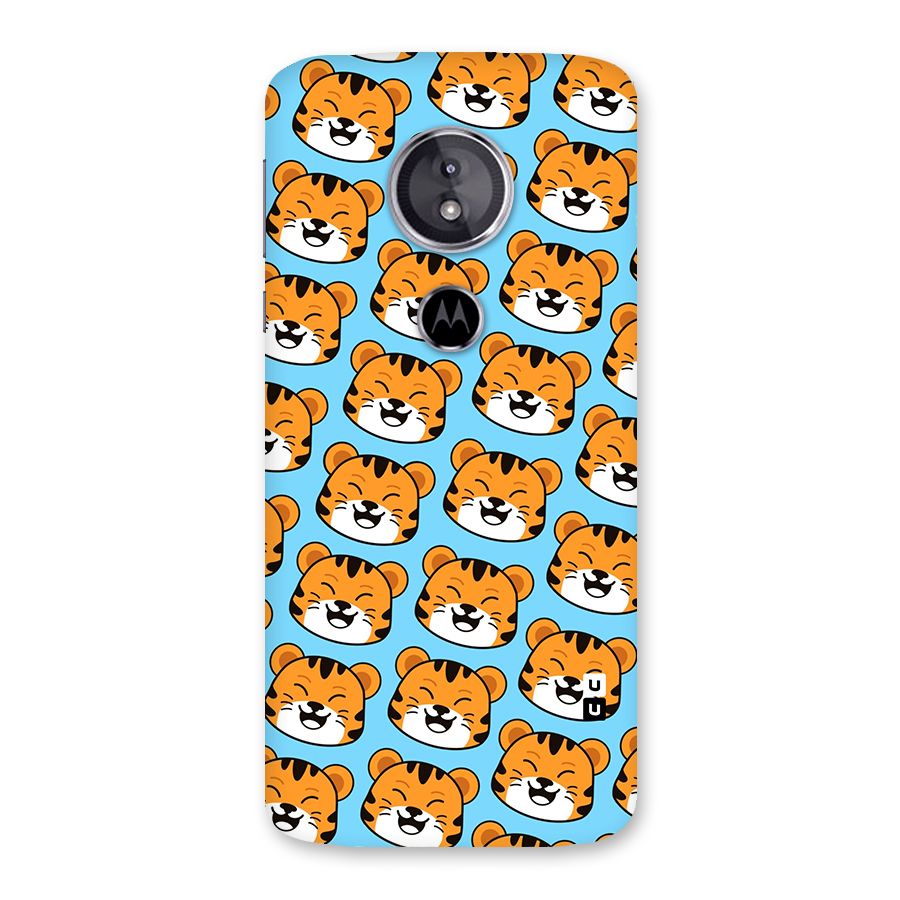 Happy Kitten Pattern Back Case for Moto E5