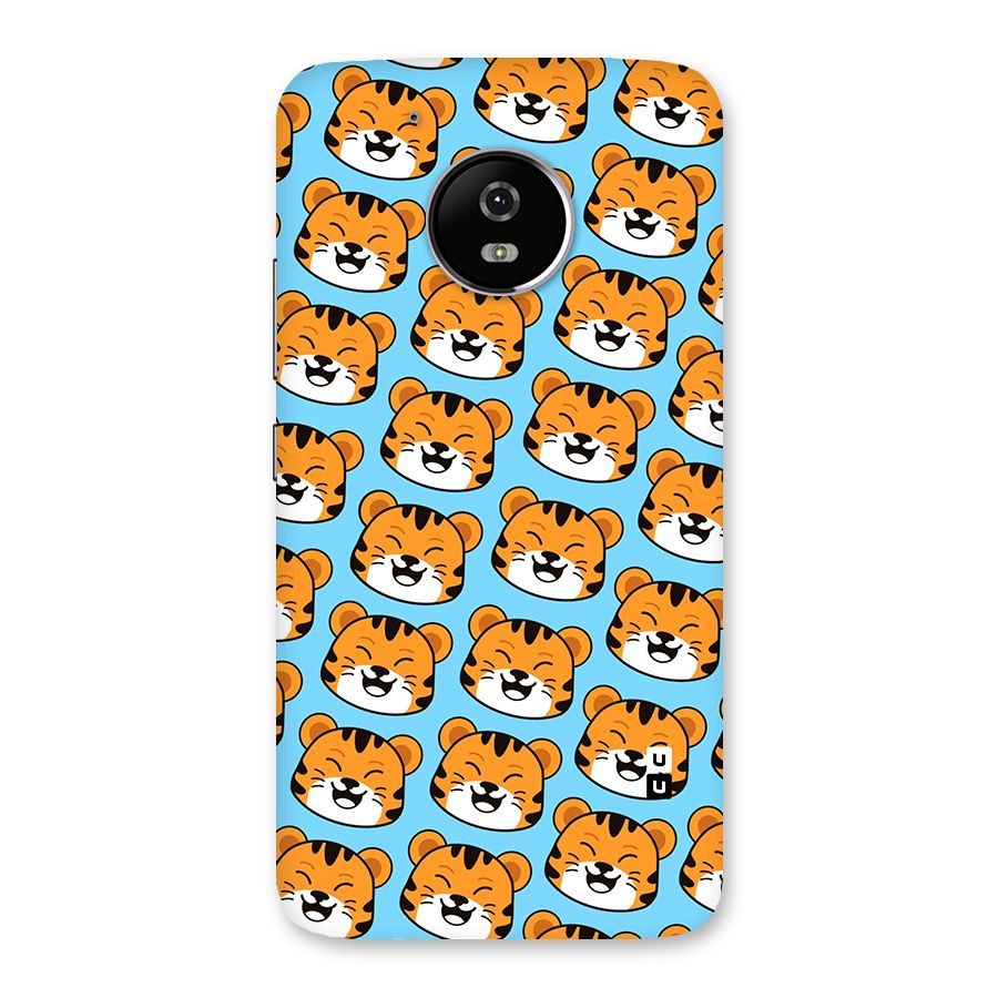 Happy Kitten Pattern Back Case for Moto G5