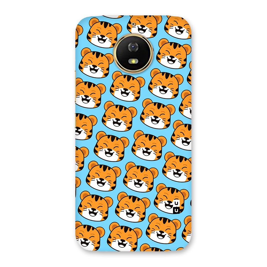 Happy Kitten Pattern Back Case for Moto G5s