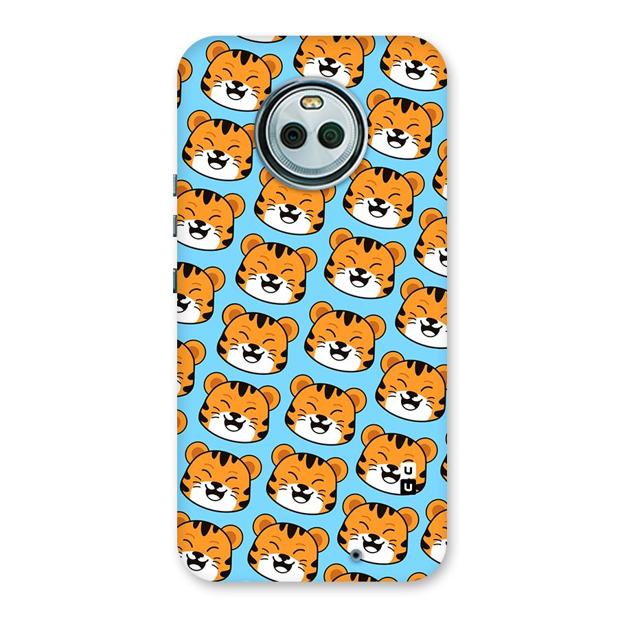 Happy Kitten Pattern Back Case for Moto X4