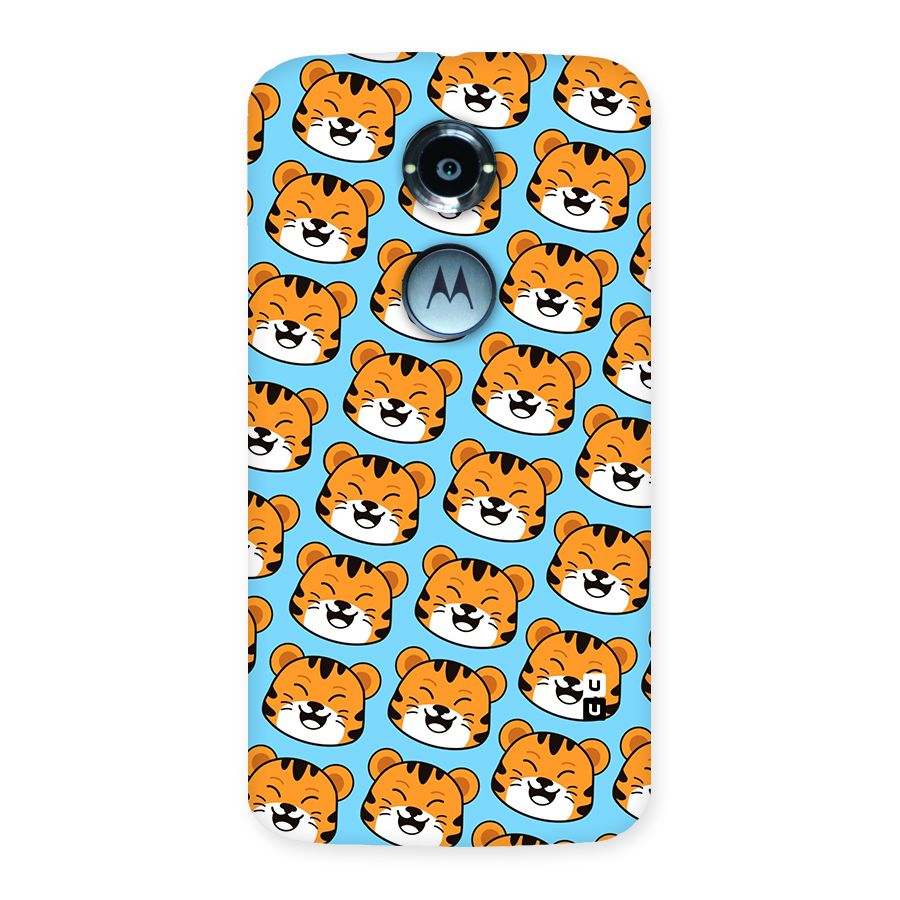 Happy Kitten Pattern Back Case for Moto X 2nd Gen
