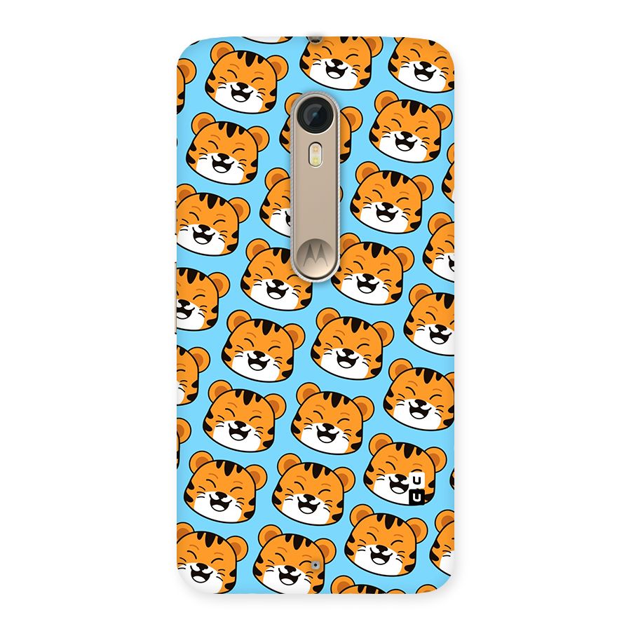 Happy Kitten Pattern Back Case for Motorola Moto X Style