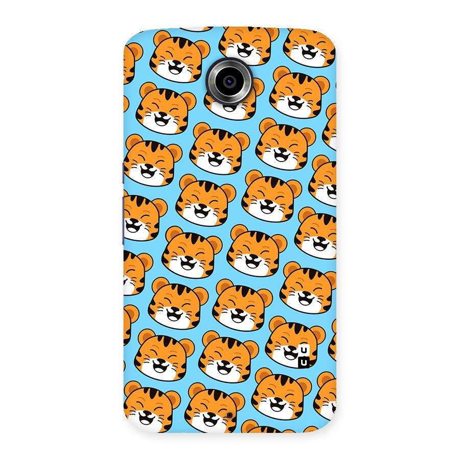 Happy Kitten Pattern Back Case for Nexsus 6
