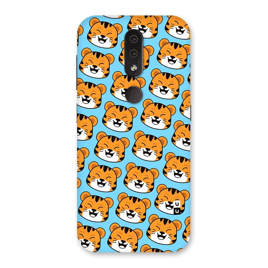 Happy Kitten Pattern Back Case for Nokia 4.2