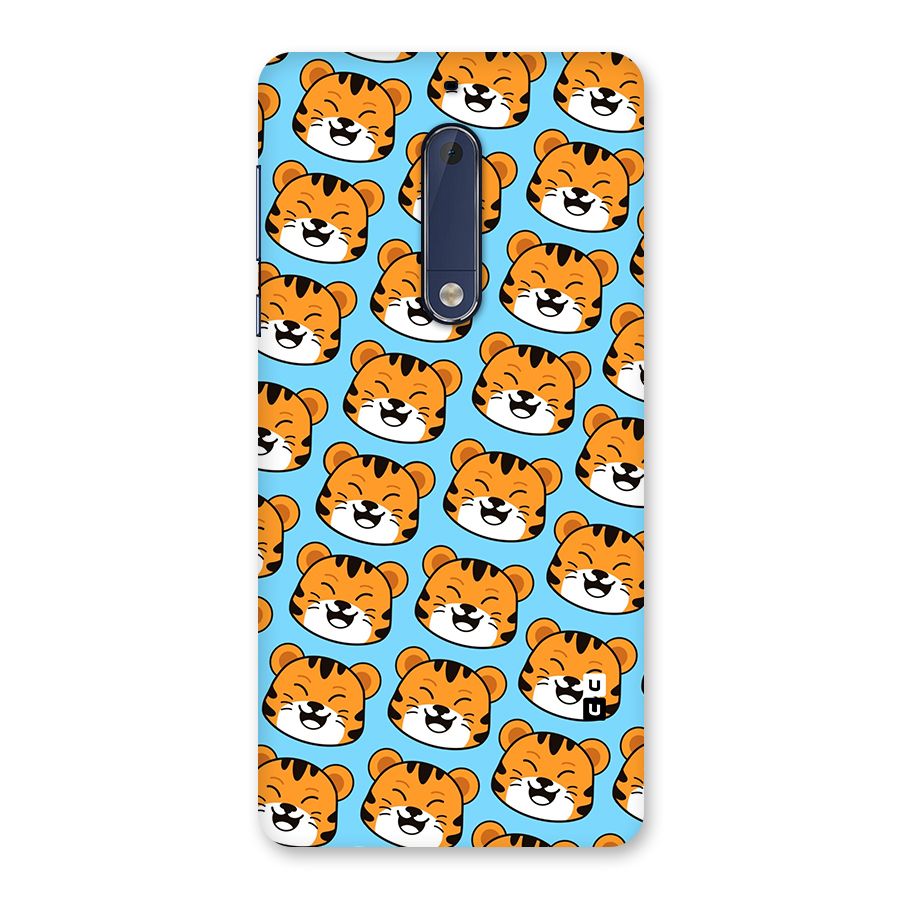 Happy Kitten Pattern Back Case for Nokia 5