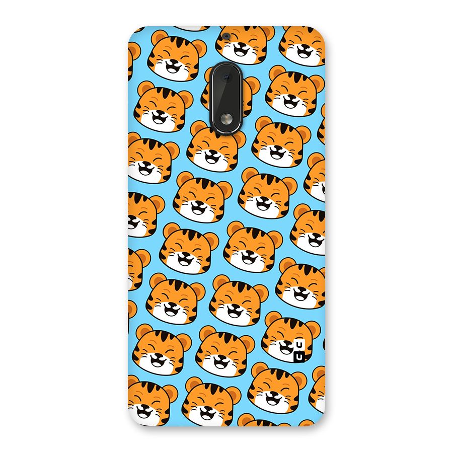 Happy Kitten Pattern Back Case for Nokia 6