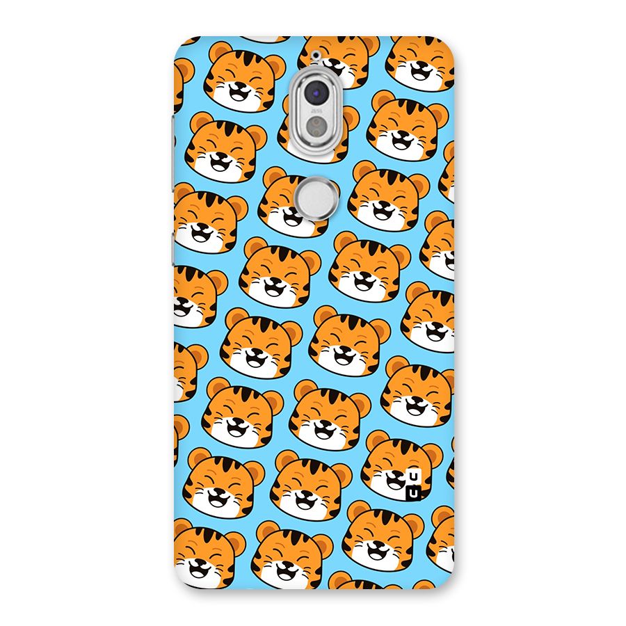 Happy Kitten Pattern Back Case for Nokia 7