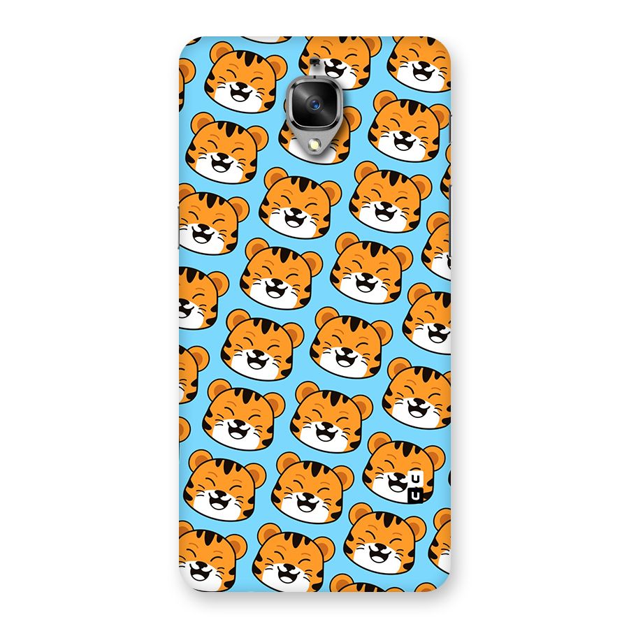 Happy Kitten Pattern Back Case for OnePlus 3