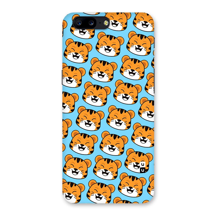 Happy Kitten Pattern Back Case for OnePlus 5