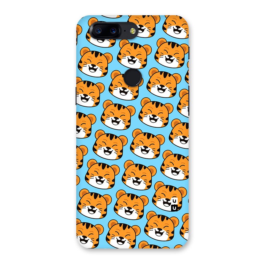 Happy Kitten Pattern Back Case for OnePlus 5T