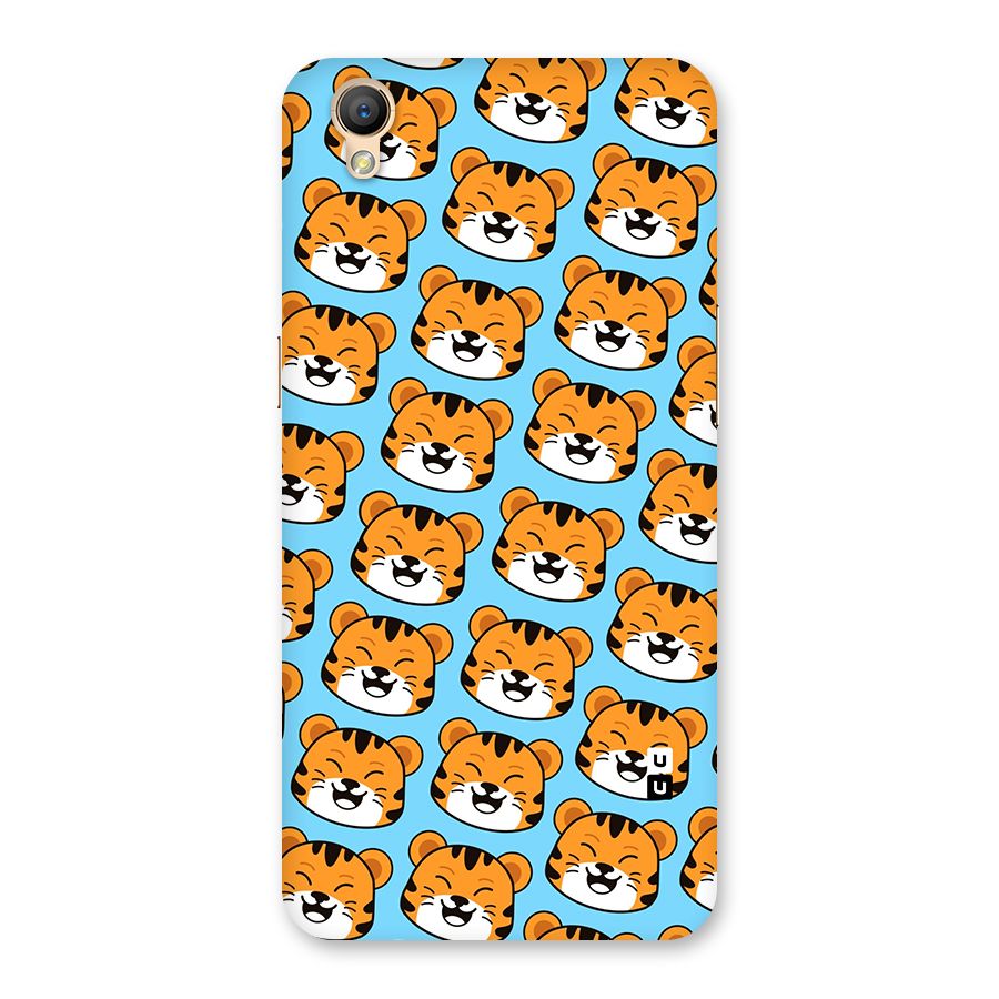 Happy Kitten Pattern Back Case for Oppo A37