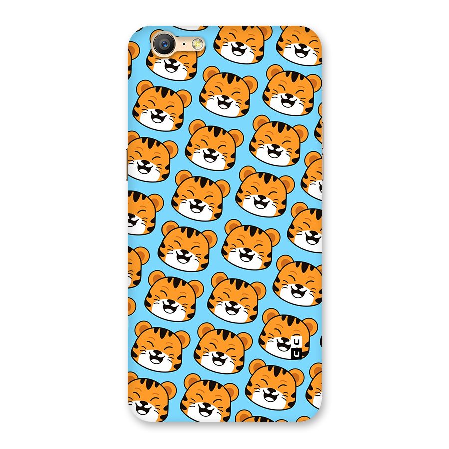 Happy Kitten Pattern Back Case for Oppo A57