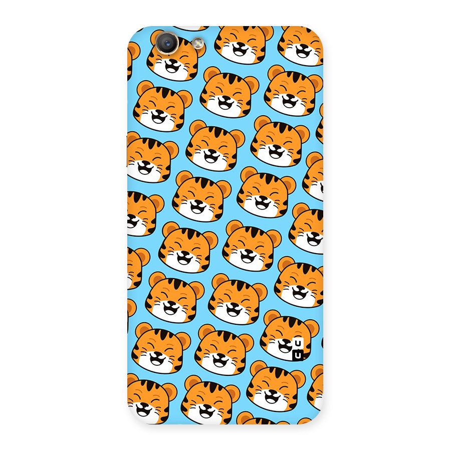 Happy Kitten Pattern Back Case for Oppo A59