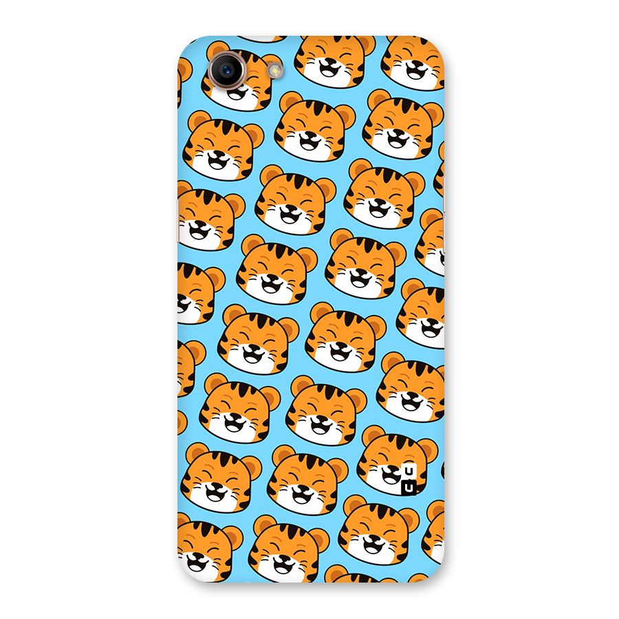 Happy Kitten Pattern Back Case for Oppo A83 (2018)