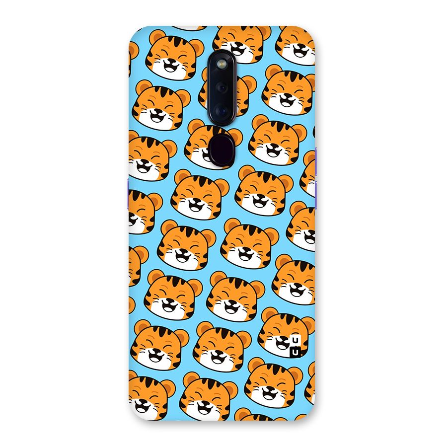 Happy Kitten Pattern Back Case for Oppo F11 Pro