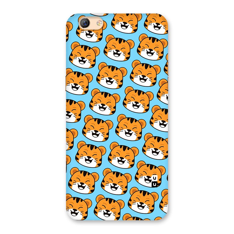 Happy Kitten Pattern Back Case for Oppo F3 Plus