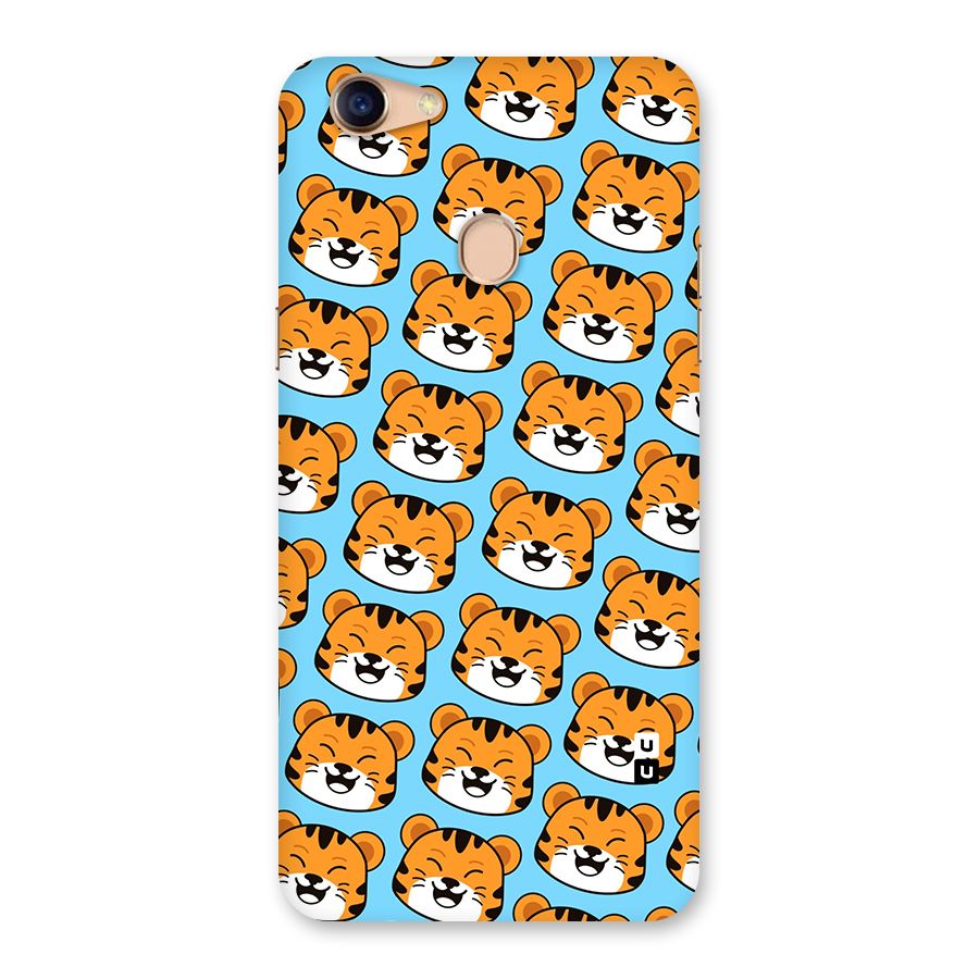 Happy Kitten Pattern Back Case for Oppo F5