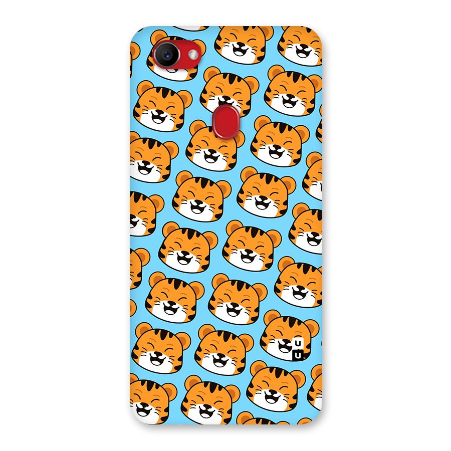 Happy Kitten Pattern Back Case for Oppo F7
