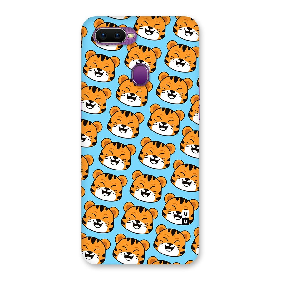 Happy Kitten Pattern Back Case for Oppo F9