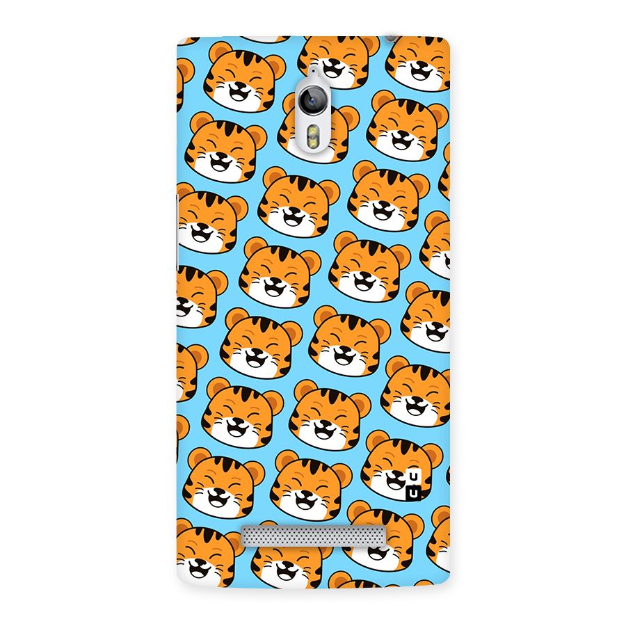 Happy Kitten Pattern Back Case for Oppo Find 7