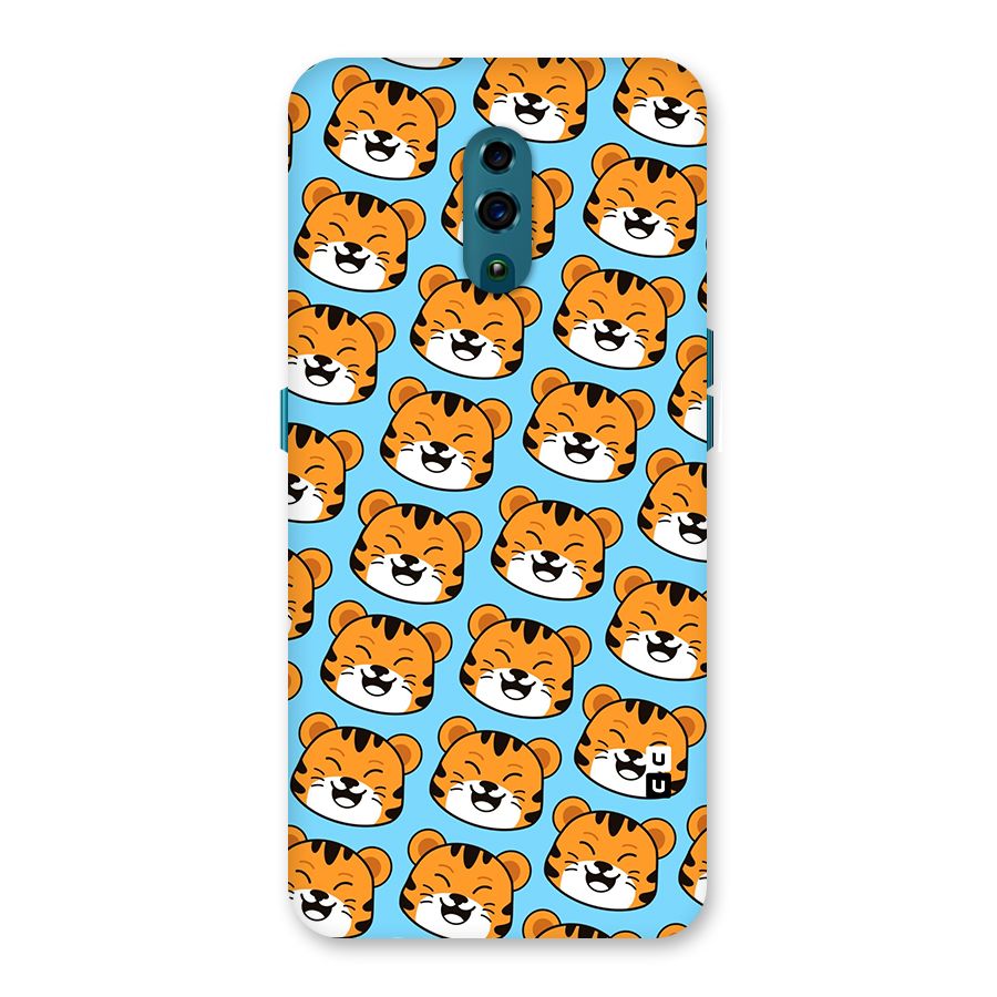 Happy Kitten Pattern Back Case for Oppo Reno