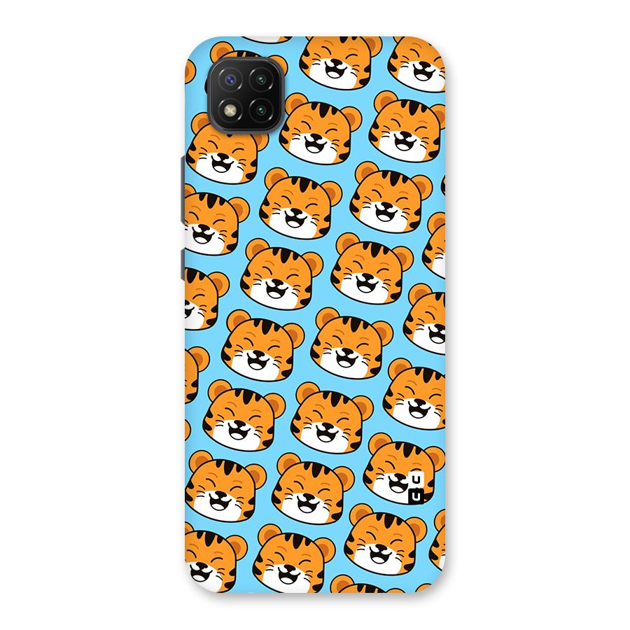 Happy Kitten Pattern Back Case for Poco C3