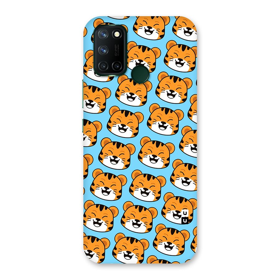 Happy Kitten Pattern Back Case for Realme 7i