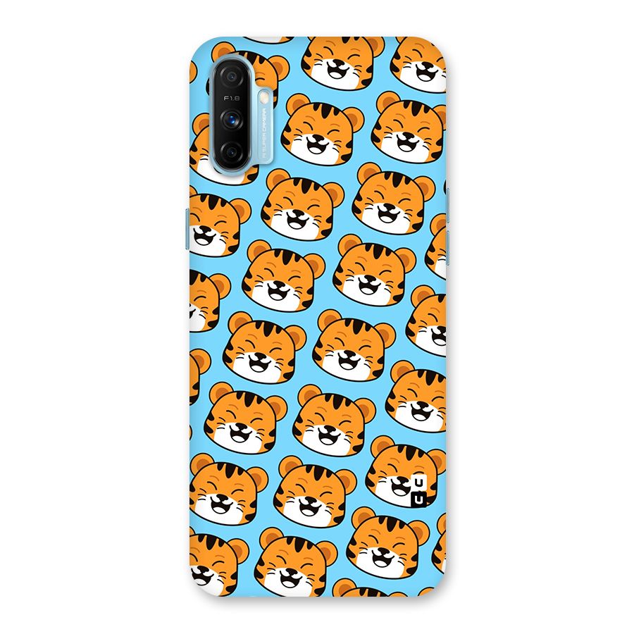 Happy Kitten Pattern Back Case for Realme Narzo 20A