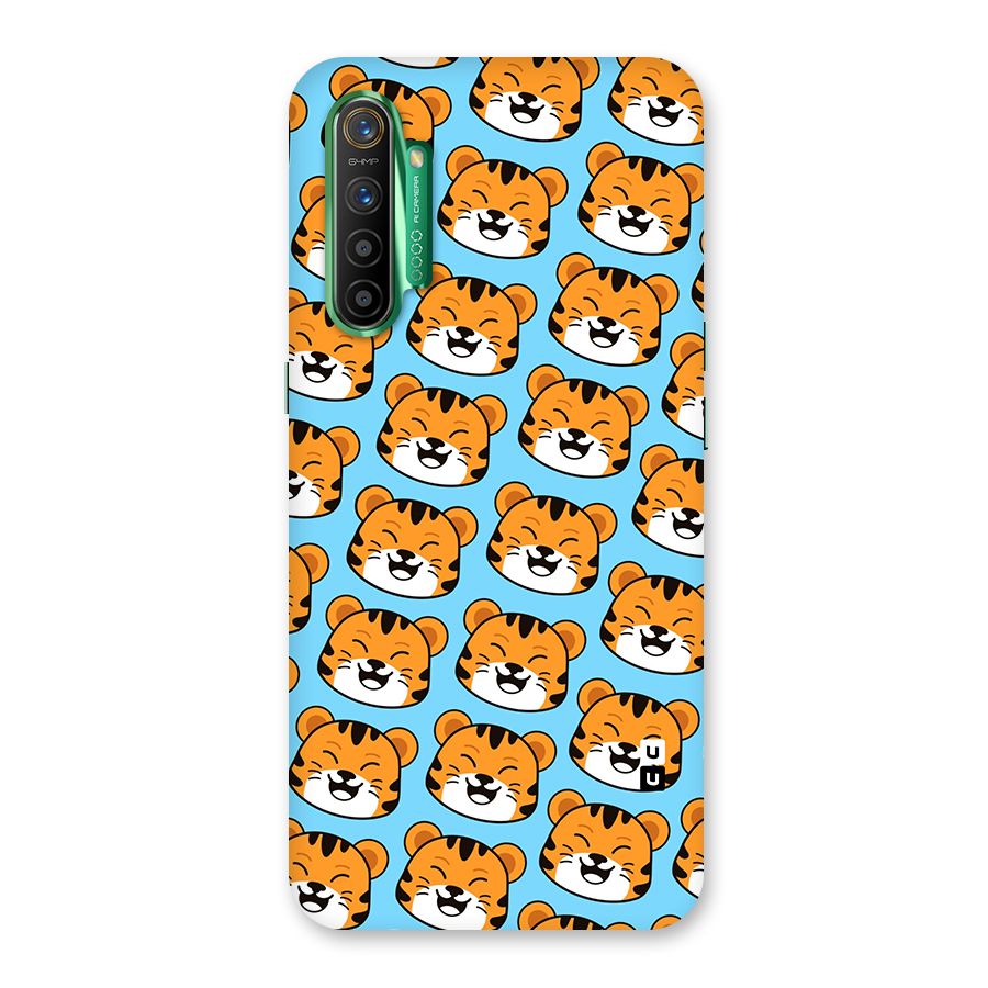 Happy Kitten Pattern Glass Back Case for Realme X2