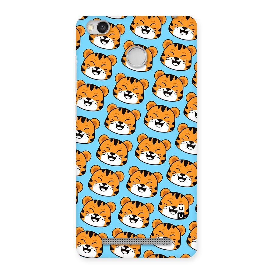 Happy Kitten Pattern Back Case for Redmi 3S Prime