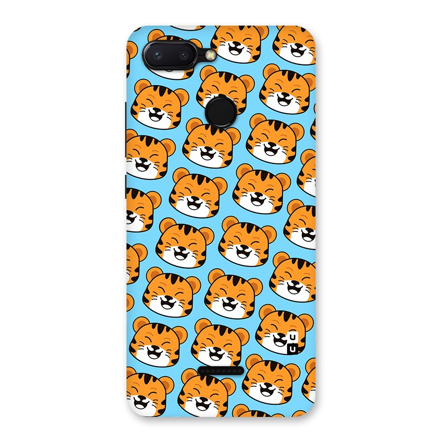 Happy Kitten Pattern Back Case for Redmi 6